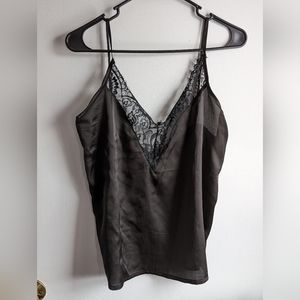 Silk and lace, Tank top slip